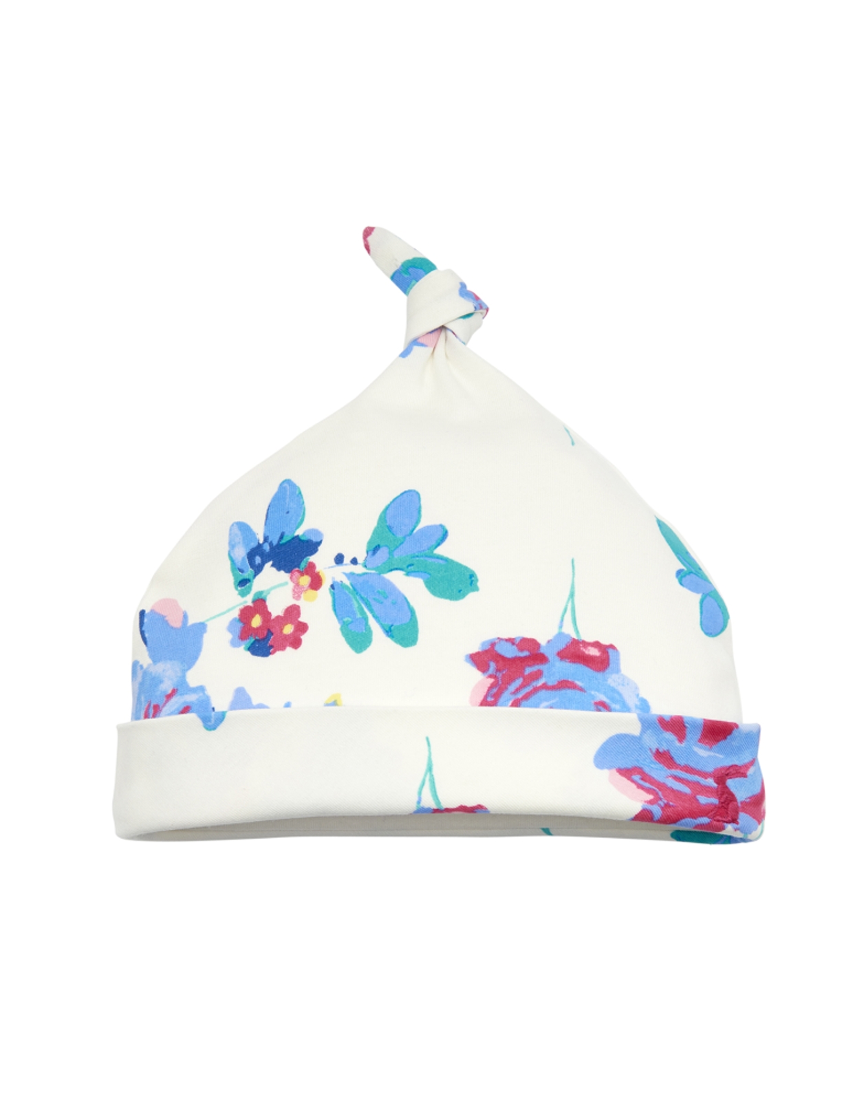 Joules Single Knot Baby Hat Cream Margate Posy